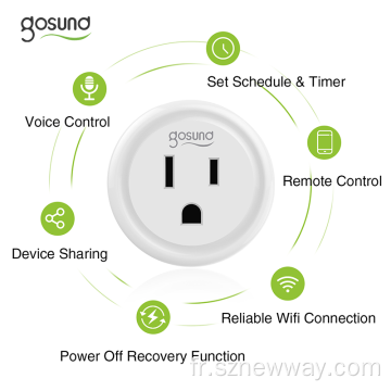 Xiaomi Gosund Control VOIX WIFI WIFI SMART Plug SMART